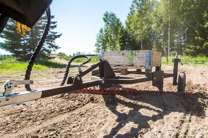 ATV & UTV Grader for Simplified Road Improvement & Land Planning for Motorcycle & ATV Trailers