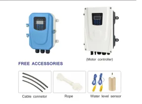 3inch High-Pressure 24V/48V DC Submersible Well Solar Water Pump for Irrigation in Agriculture Stainless Steel Solar Power Fuel
