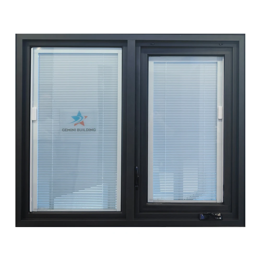 Stylish Aluminum Hand-Operated Outswing Windows - Enhanced Aesthetics