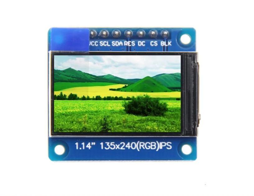 1 14 дюймовый IPS OLED дисплей модуль ЖК-экран 135*240 RGB TFT для Arduin0 ST7789 ЖК-плата SPI полноцветный HD 8pin сделай
