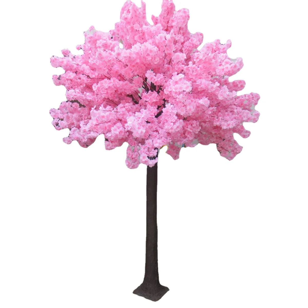 Wholesale Wedding Decor Indoor Outdoor Customized Plant Sakura Tree Small Big Artificial White Pink Cherry Blossom Trees