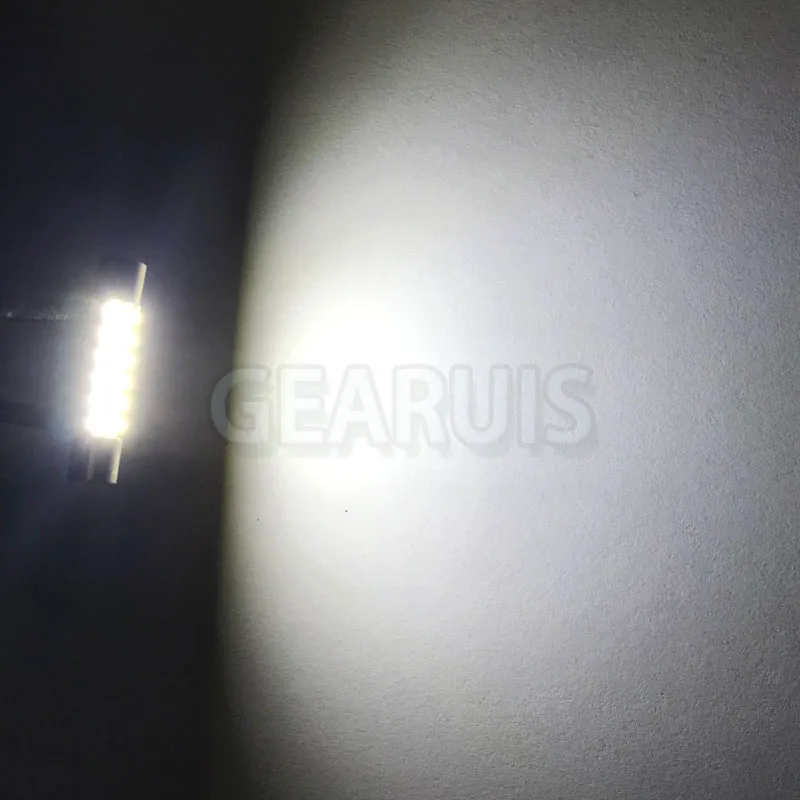 AC 12V T6 Festoon Dome T6.3 28mm 31mm 12 SMD 2016 LED Light Bulb Car Vanity Mirror Lights Sun Visor Fuse Light White 12V