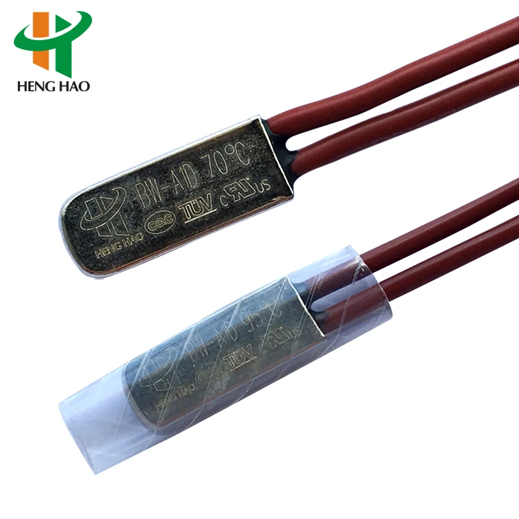 Large current 250V 5A 10A 16A H21 Metal Case Automatic Bimetal Thermostat Switch For Transformer