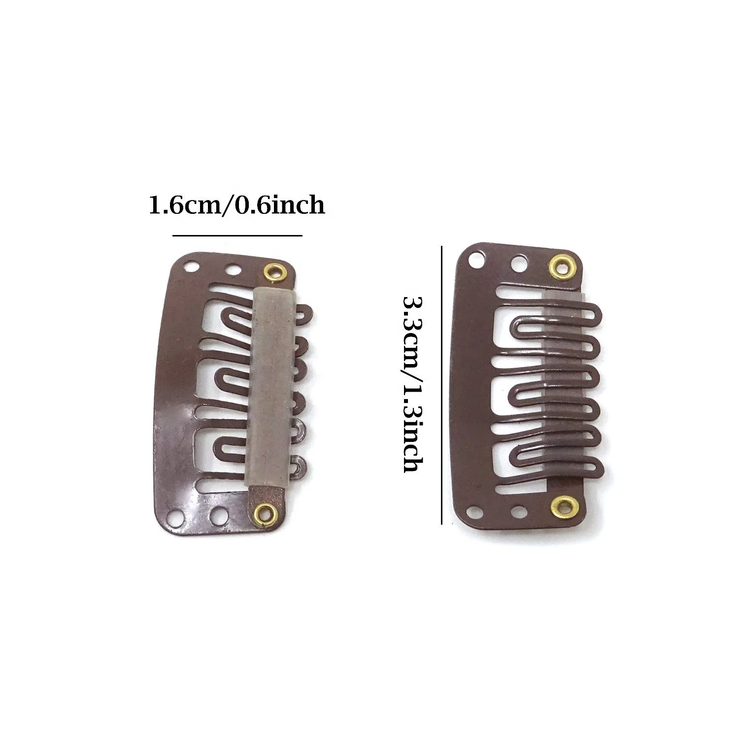 ARLANY U Shape Metal Snap Clips For Hair Extensions Wigs Weft Tools Fashion Hair Tool U Shape Snap Clips