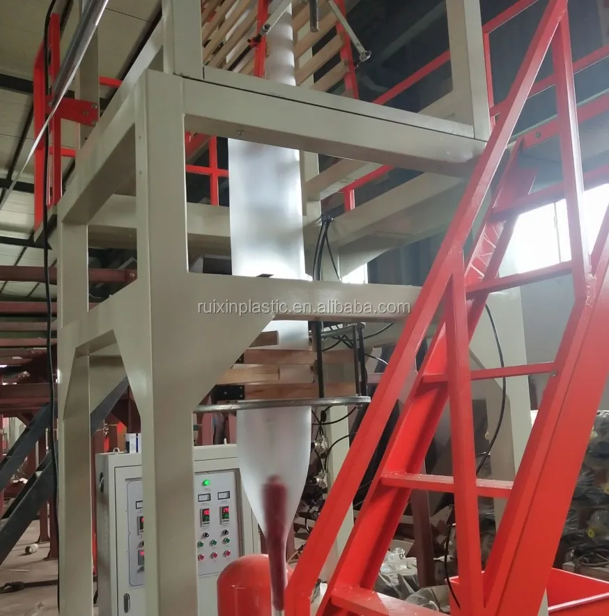 Small Shopping Bag ABA 55mm Blown Film Extruder For Plastic Bags