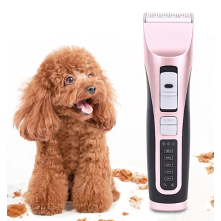 Petwant Ceramic Blade Profesional 3 Speed Rechargeable Cordless Cat Dog Pet Electric Hair Grooming Clippers Trimmer