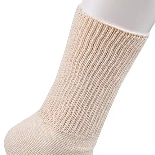 Chaussettes en coton Custom Men Loose Soft Breathable Top Quality Diabetic Cotton Socks