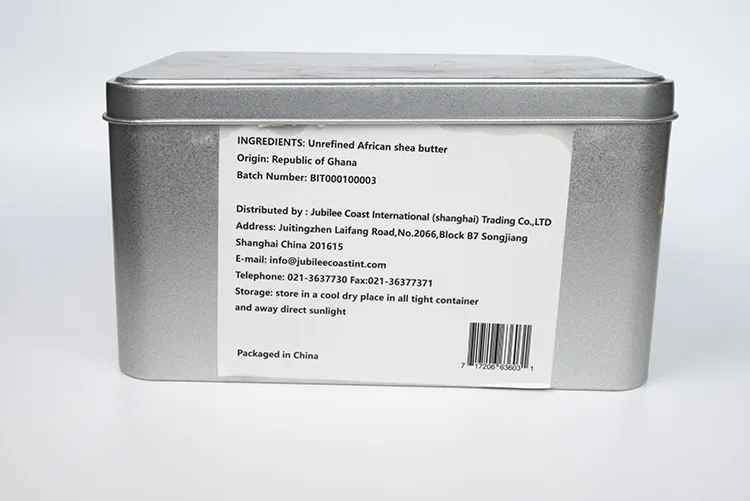 African Unrefined Raw Shea Butter Wholesale 1Kg Ivory Color Shea Butter Raw Bulk Organic