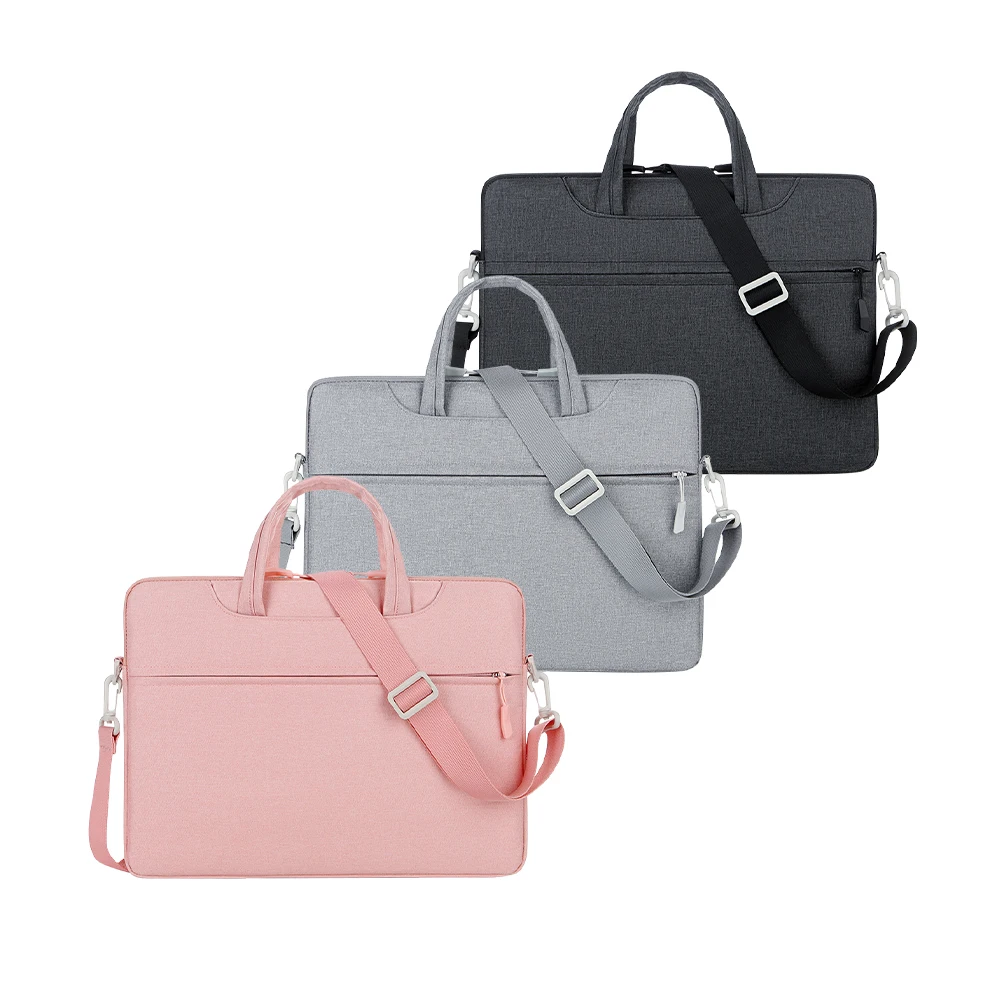 Fashion Waterproof Business 17 Inch Womens Laptop Messenger Bag with Compartment