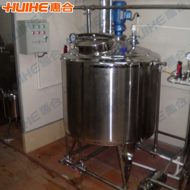 Factory price Stainless steel juice beverage milk mixing equipment tank