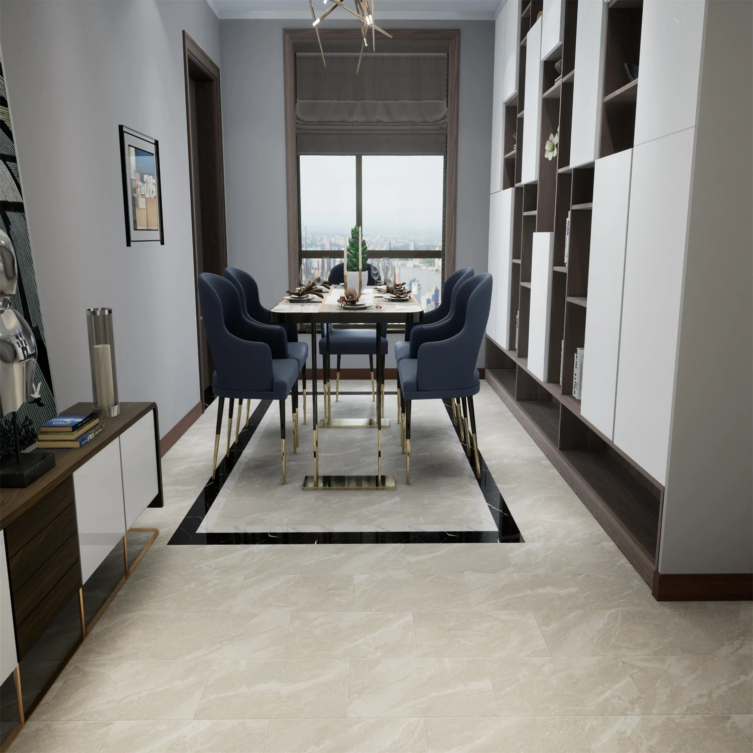 Best price waterproof flooring  vinyl tiles whole virgin material spc flooring China