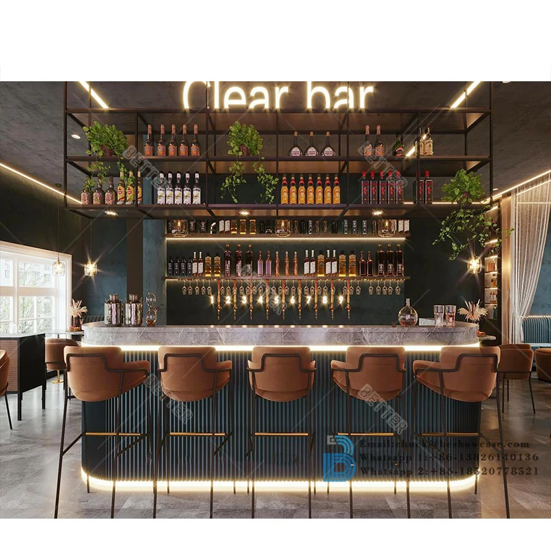 modern wood cafe coffee bar counter restaurant welcome counter cashier bar counter