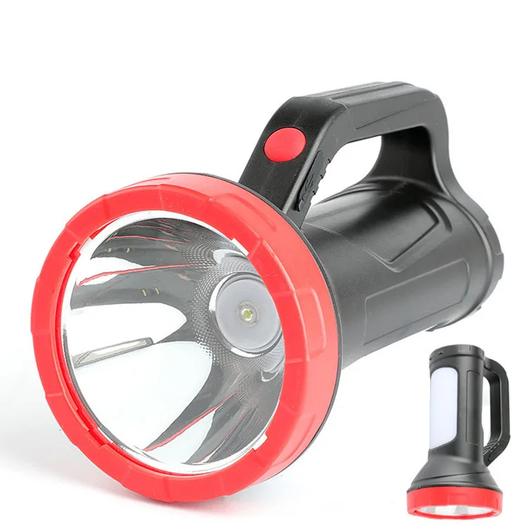 Manufacturer Quality Assurance Built-in 18650 Batteries Portable Rechargeable Powerful Searchlight