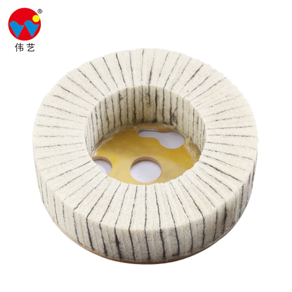 Grinding wheel for stone/ceramic/tile with wax at final process to gain high degree brightness and shining surface