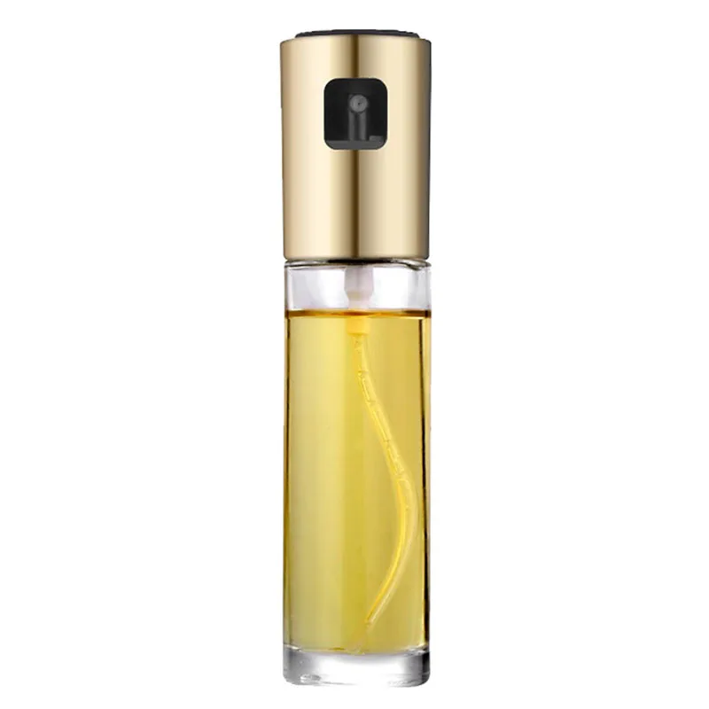  creativity pressing glass spray oil bottle barbecue transparent