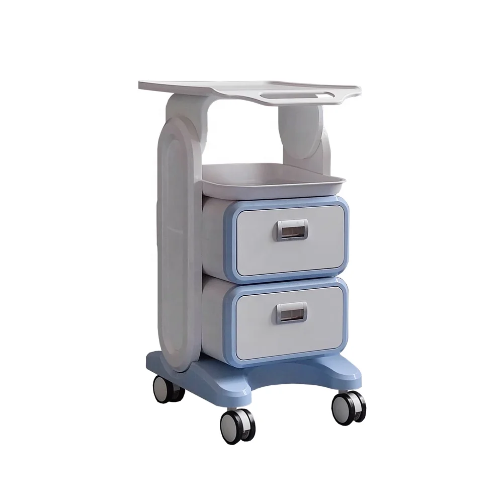 2023 TF Hospital Top Quality White Beauty Cart Manicure Pedicure Trolley Salon Furniture trolley carts