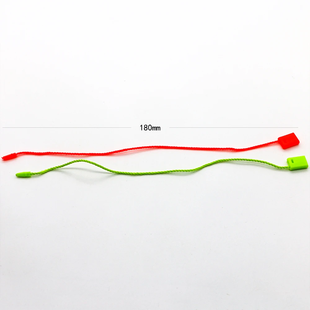High Quality custom Seal String Tags Lock Customized clothing Plastic tag seal Security Hanging Tag