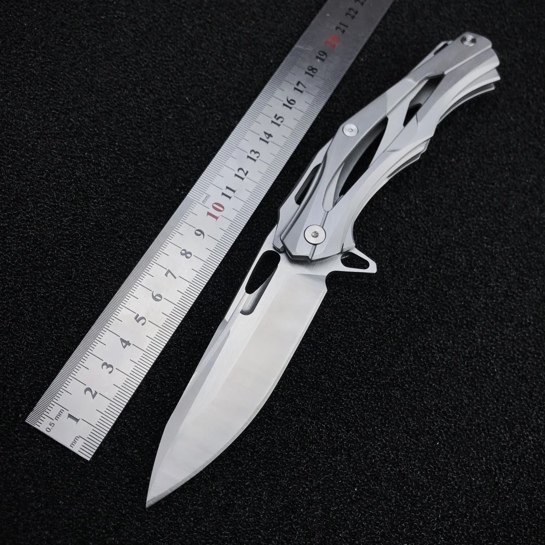 Multifunction All Steel Handle Outdoor Camping Hunting Knives Tactical Folding Pocket knife