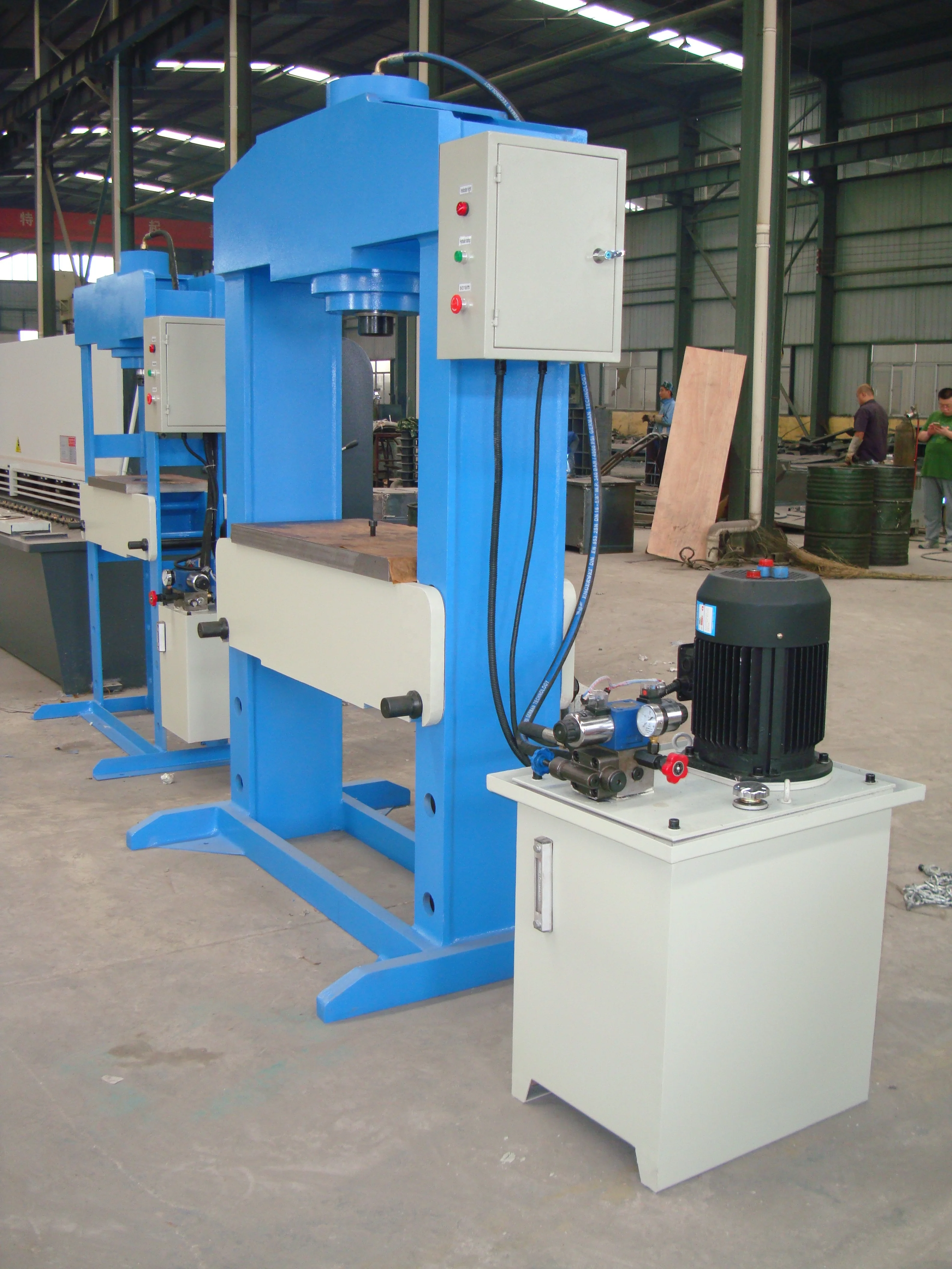 mini homemade electric  gantry hydraulic press