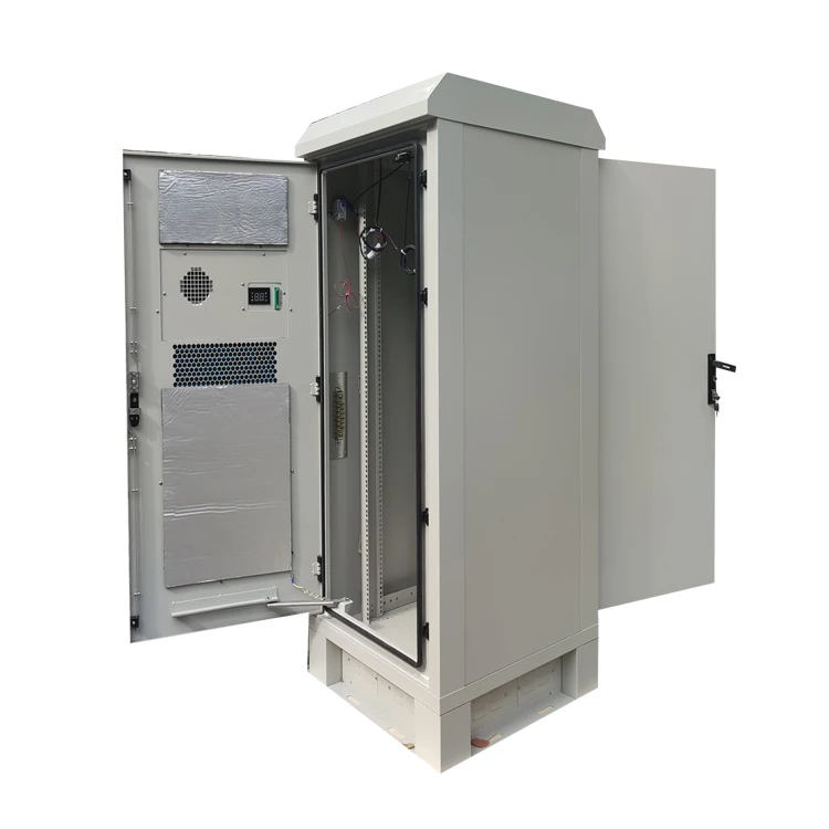 IP55 19 inch rack 30U floor standing telecom outdoor cabinet