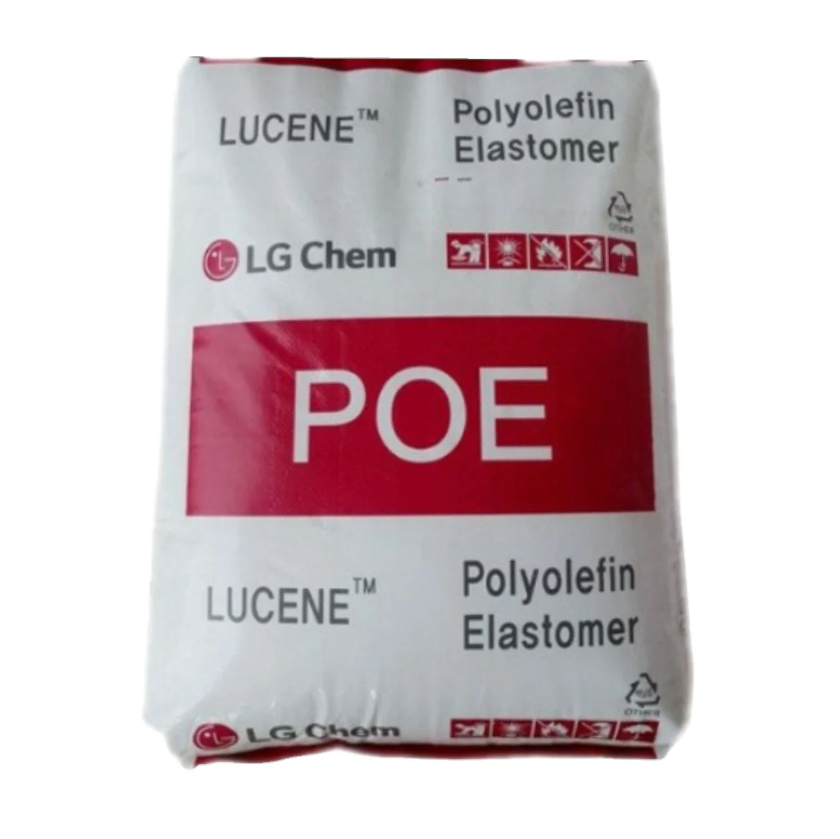 Устойчивое к ультрафиолетовому излучению и закаленное Эластомерное пластиковое сырье POE Южная Корея LG LC161