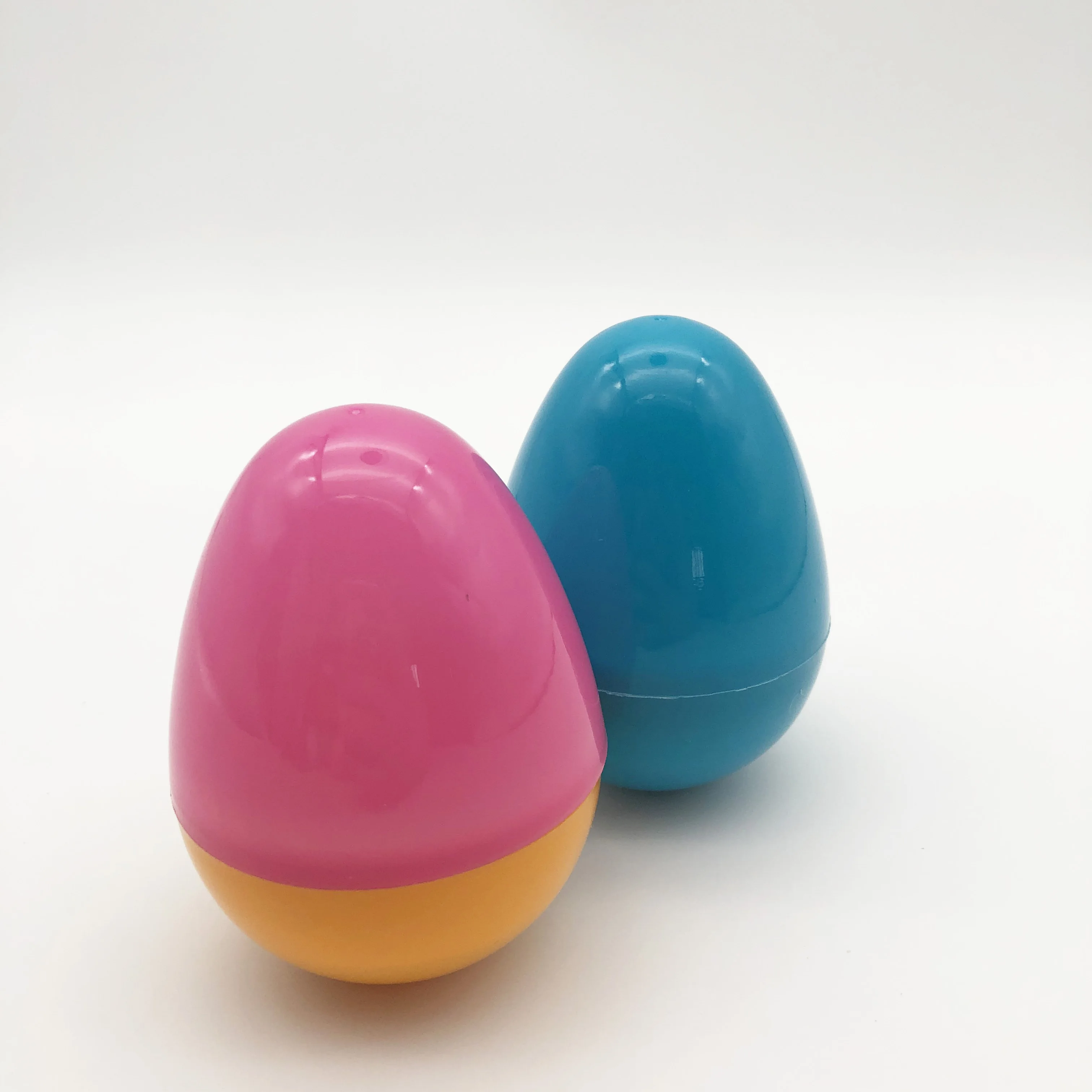 Unique large Easter plastic egg, used in Easter party, plastic egg with double light with chick sound