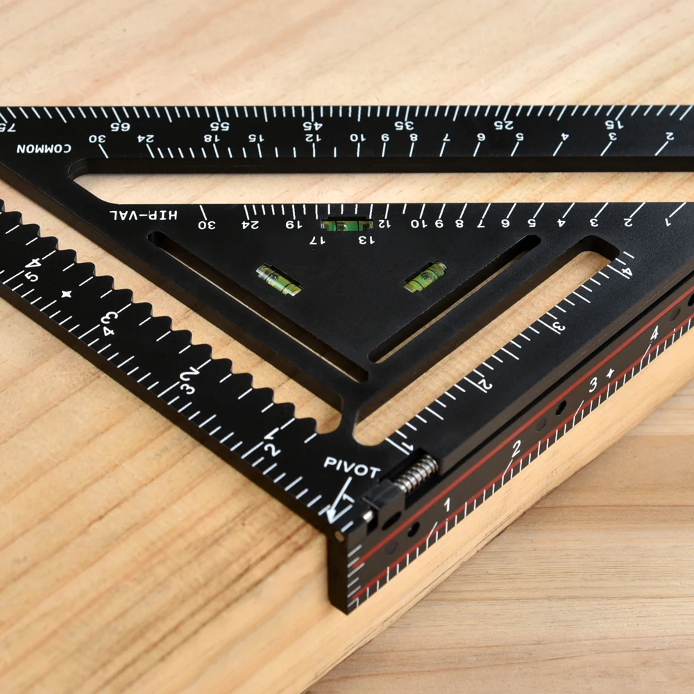 wholesale Triangle Angle Ruler Set ABS folded Triangles Protractors Geometry Sets