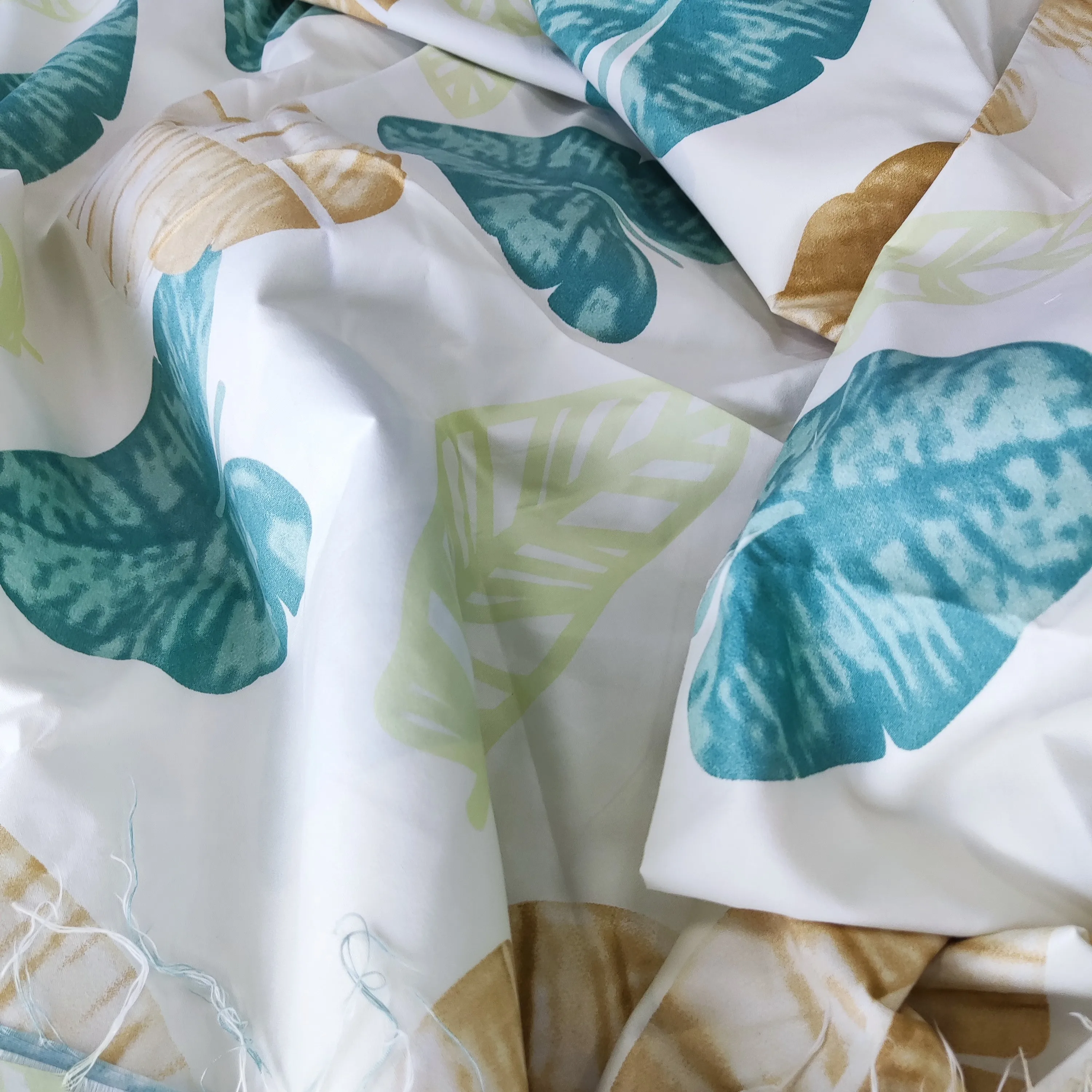 custom design brush100 polyester microfiber fabric bedsheet material disperse printed fabric tela con la diseo de marca versache