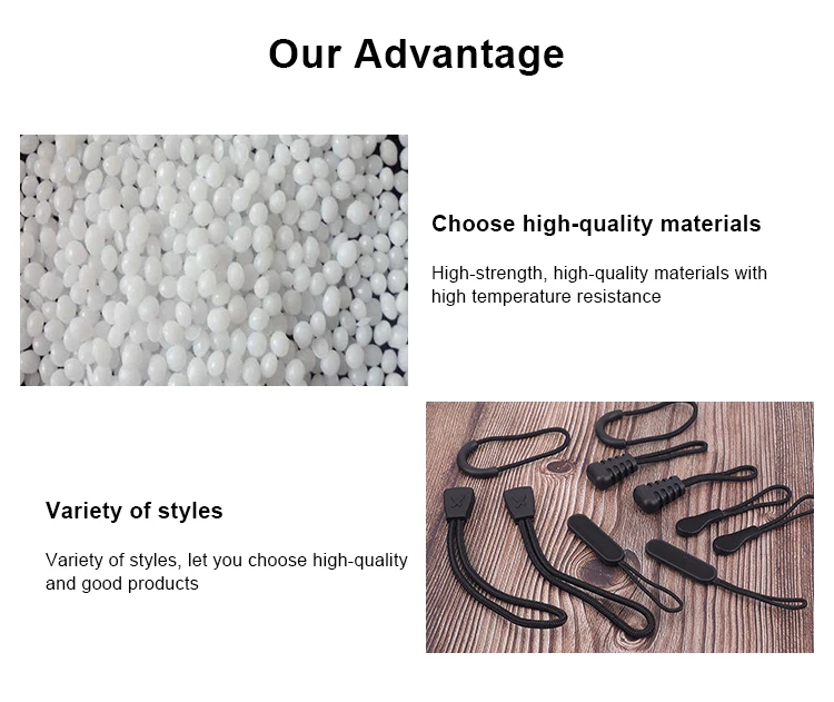 Пользовательский силиконовый Съемник на молнии ползунок из ПВХ резиновая головка для спортивной