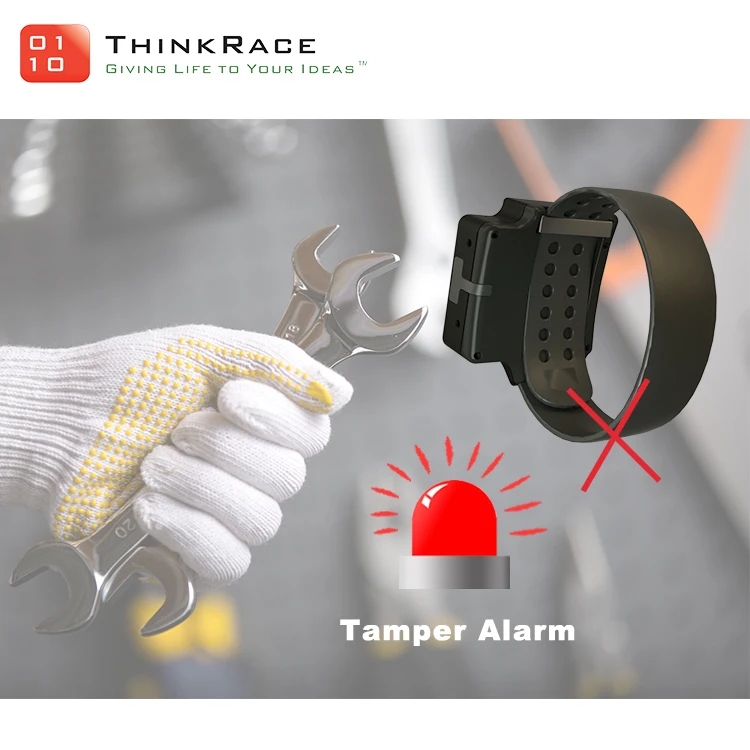 Tracking system and App customization Industry design Tracking Wrist Global GPS 4G ankle tracker for prisoner offender