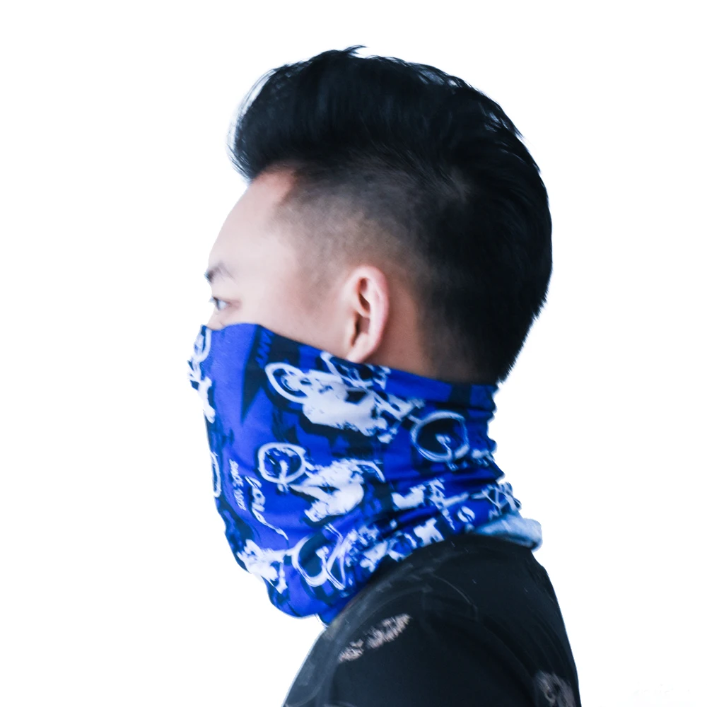 Custom Multi Colour Microfiber Neck Gaiter Bandana Headwear Head Wrap Scarf Neck Ear Warmers Headbands