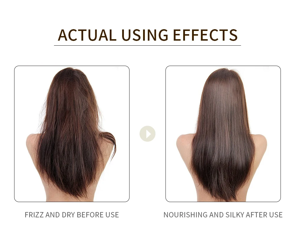 Moroccan argan oil anti frizz and damage hair serum silky products 30ml