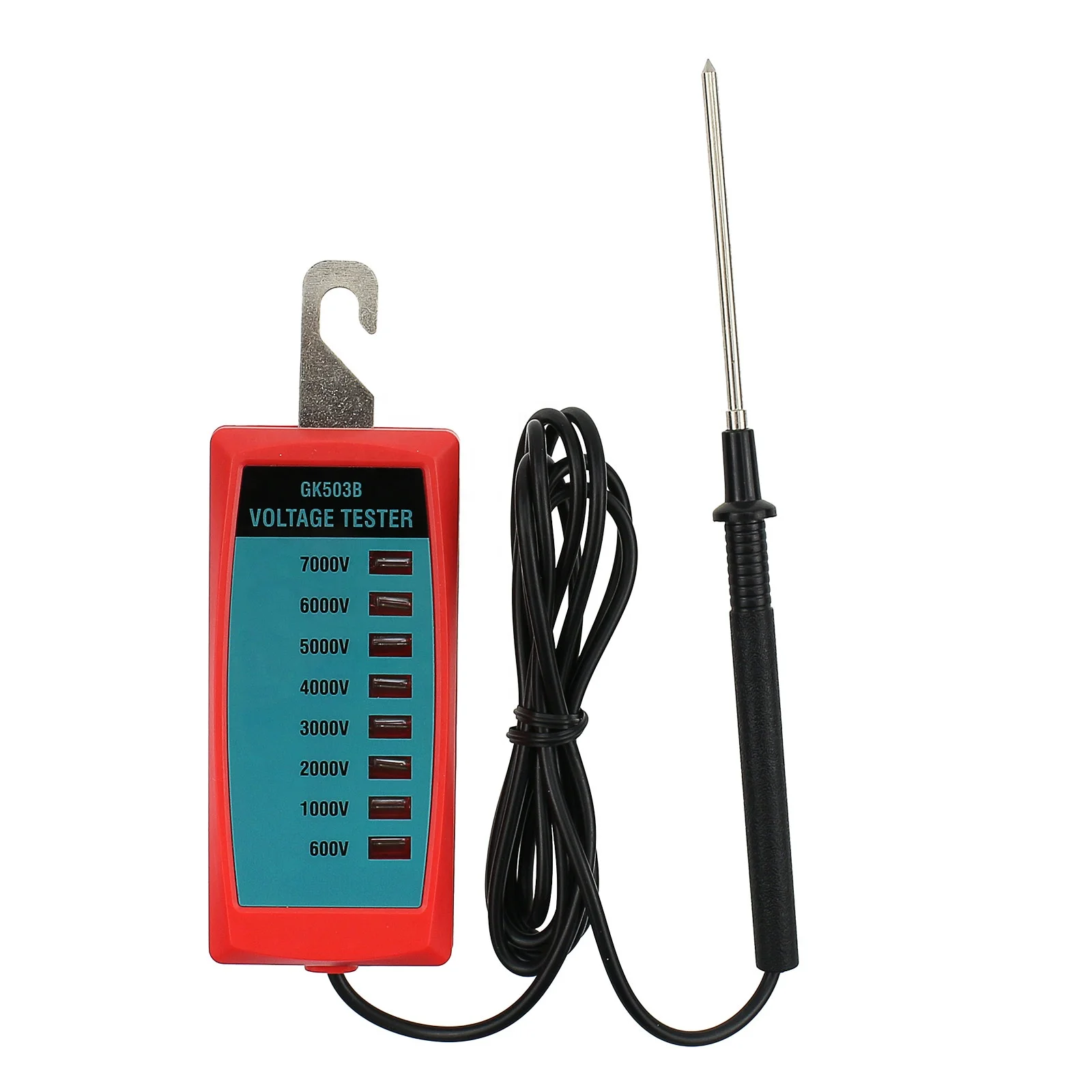 Electric Fence Voltage Tester 600V to 7000V Fence Controllers Neon Lamps No Battery Voltage Detector Pocket Size all-sun GK503B