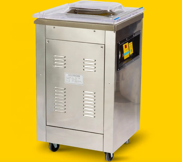 DZ400 DZ500 DZ600 single chamber vacuum plastic bag sealing machine, food bag vacuum sealer