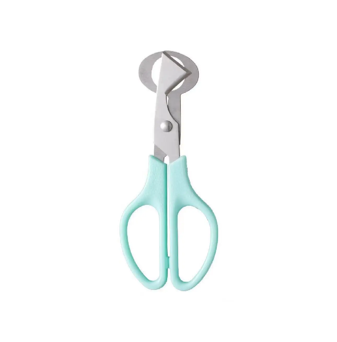 RTS Factory Kitchen Gadget Small Egg Shears Tool Green Egg Shell Separator Opener Pigeon Quail Egg Cutter Scissors