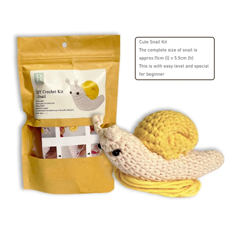 Cute Animal Owl DIY Knitting DIY Crochet Kit