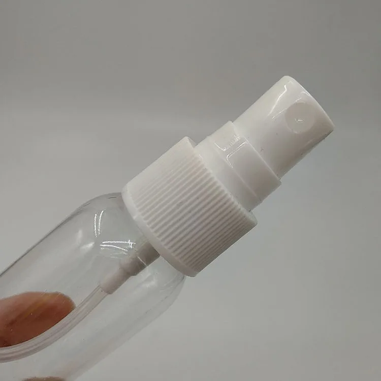 wholesale favorable price great quality 50ml custom plastic packaging bottle pet plastic lotion pump bottle hand sanitizer spray