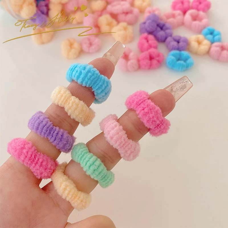 Tracy & Herry Infant Hair Bandage Girl Baby Elastic Good Towel Ring Hair Rope Baby Cute Durable Head Rope