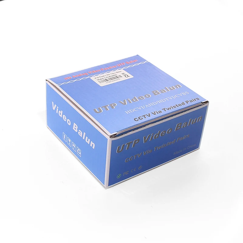 High Quality 4 Channel Passive RJ45 Video Balun 4ch For CCTV coaxial video balun