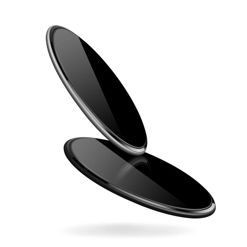 Портативное универсальное беспроводное зарядное устройство QI с быстрой зарядкой 15 Вт для мобильного телефона