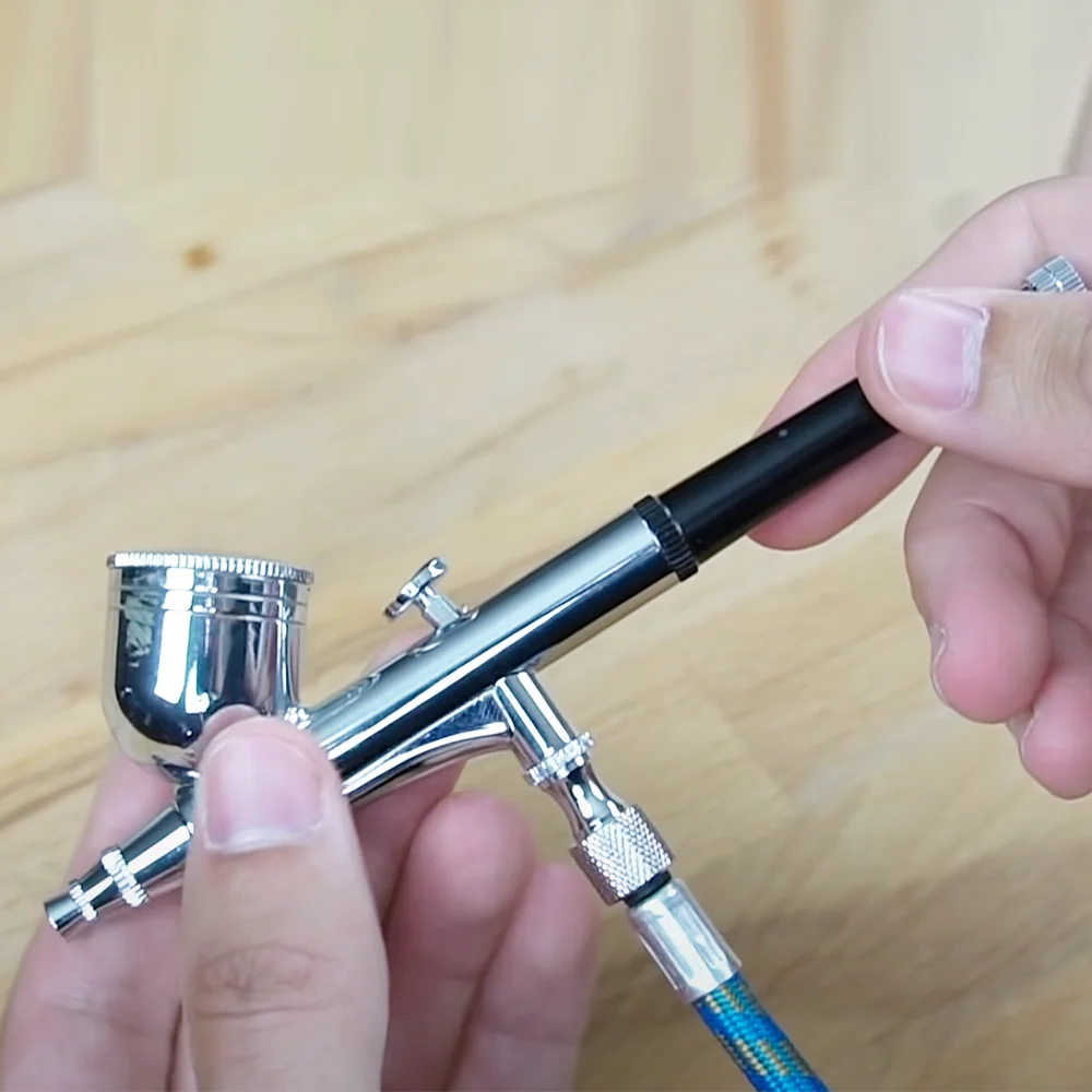 Easy Clean Portable Airbrush Pen Spray Gun Gravity Feed Air Brush For Painting Tattoo Nail