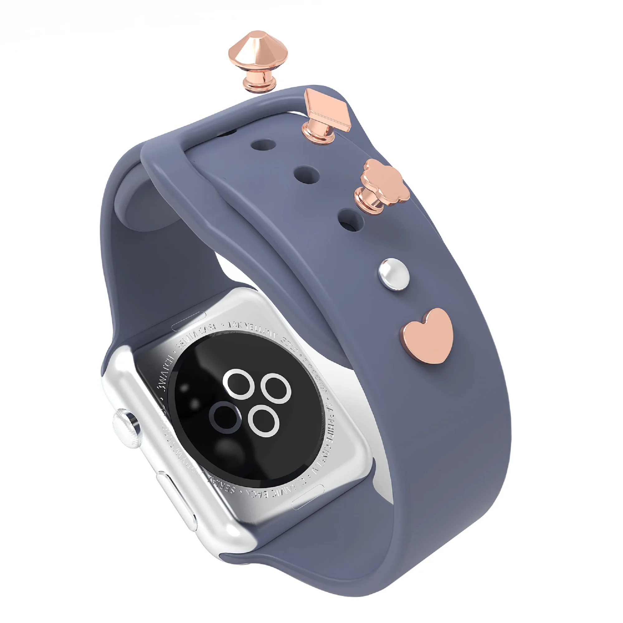 Для Apple Watch для Samsung роскошный браслет декоративные гвозди 100% идеально подходит смарт-часов серии