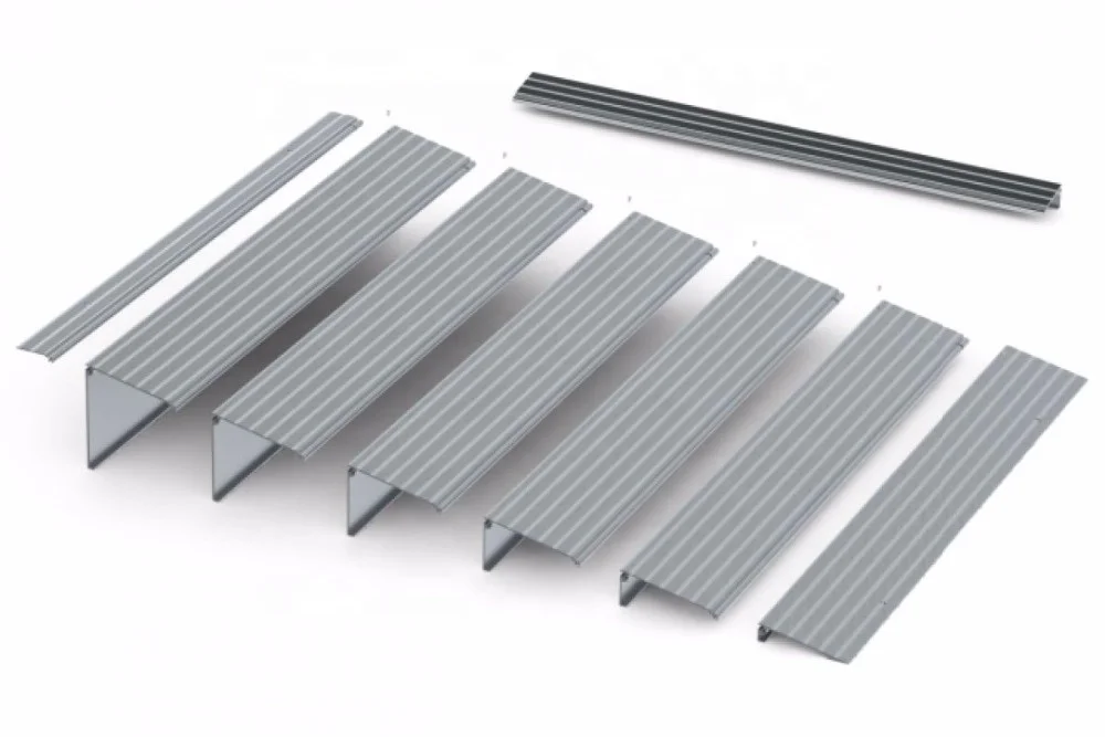 Standing Section Aluminum Threshold Ramp