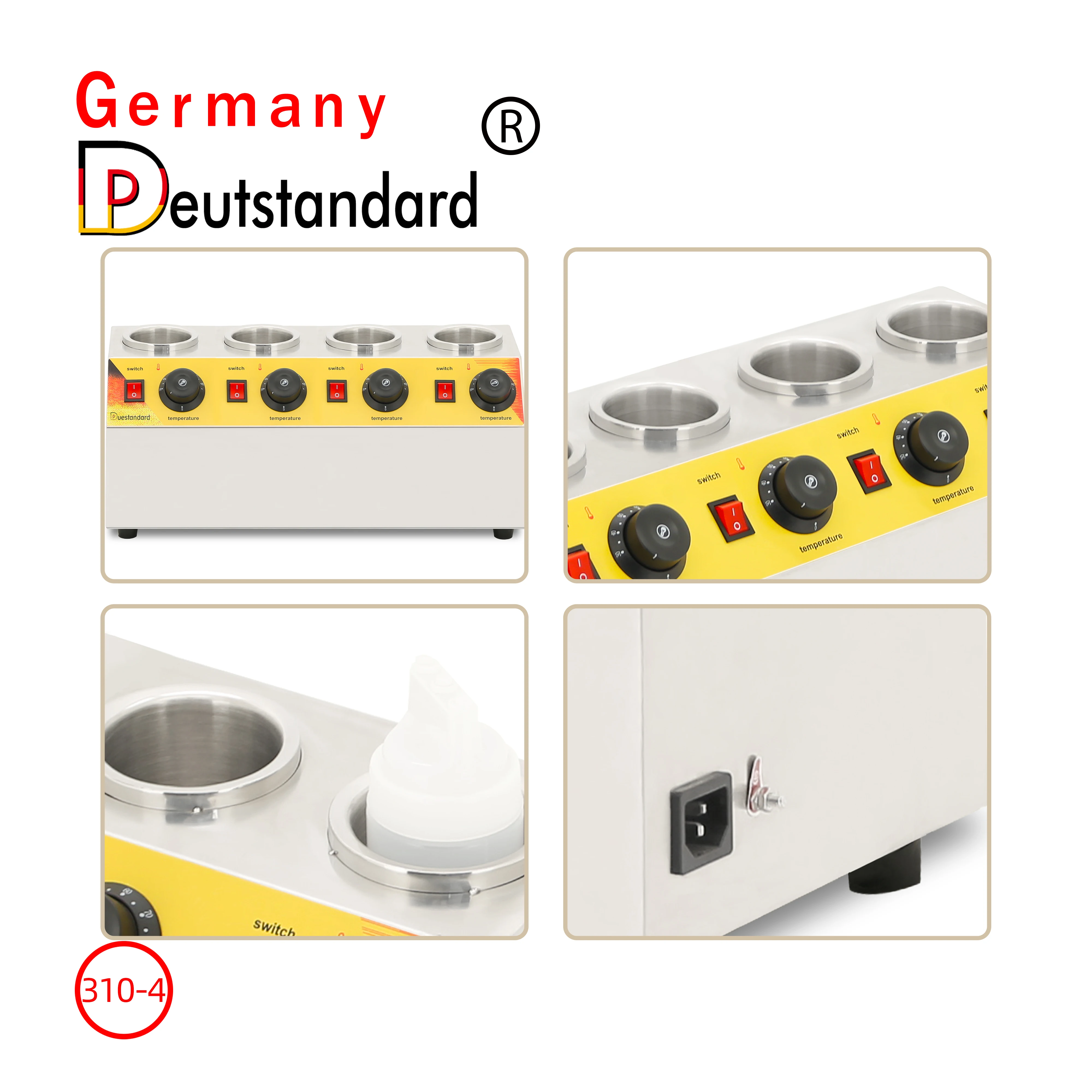 Cheese Sauce warmer Chocolate Machine Dispenser Sauce Warmer for sale