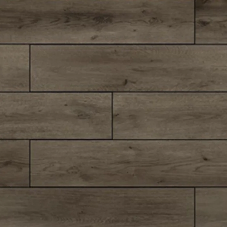 Indoor Simple Color Waterproof Adhesive Linoleum Vinyl Wood Click PVC LVT Vinyl Flooring