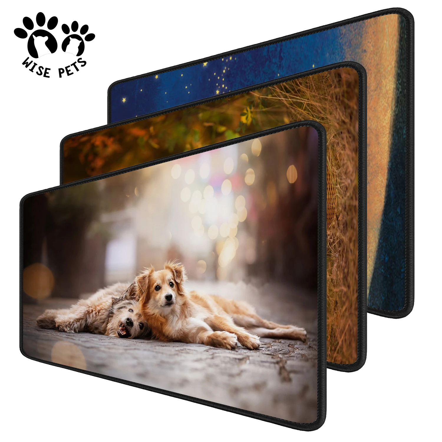 Personalized Blank Sublimation Printed Mousepad Keyboard Mat Laptop Mous Pads Custom Size Round and Rectangle Shape Mouse Pad