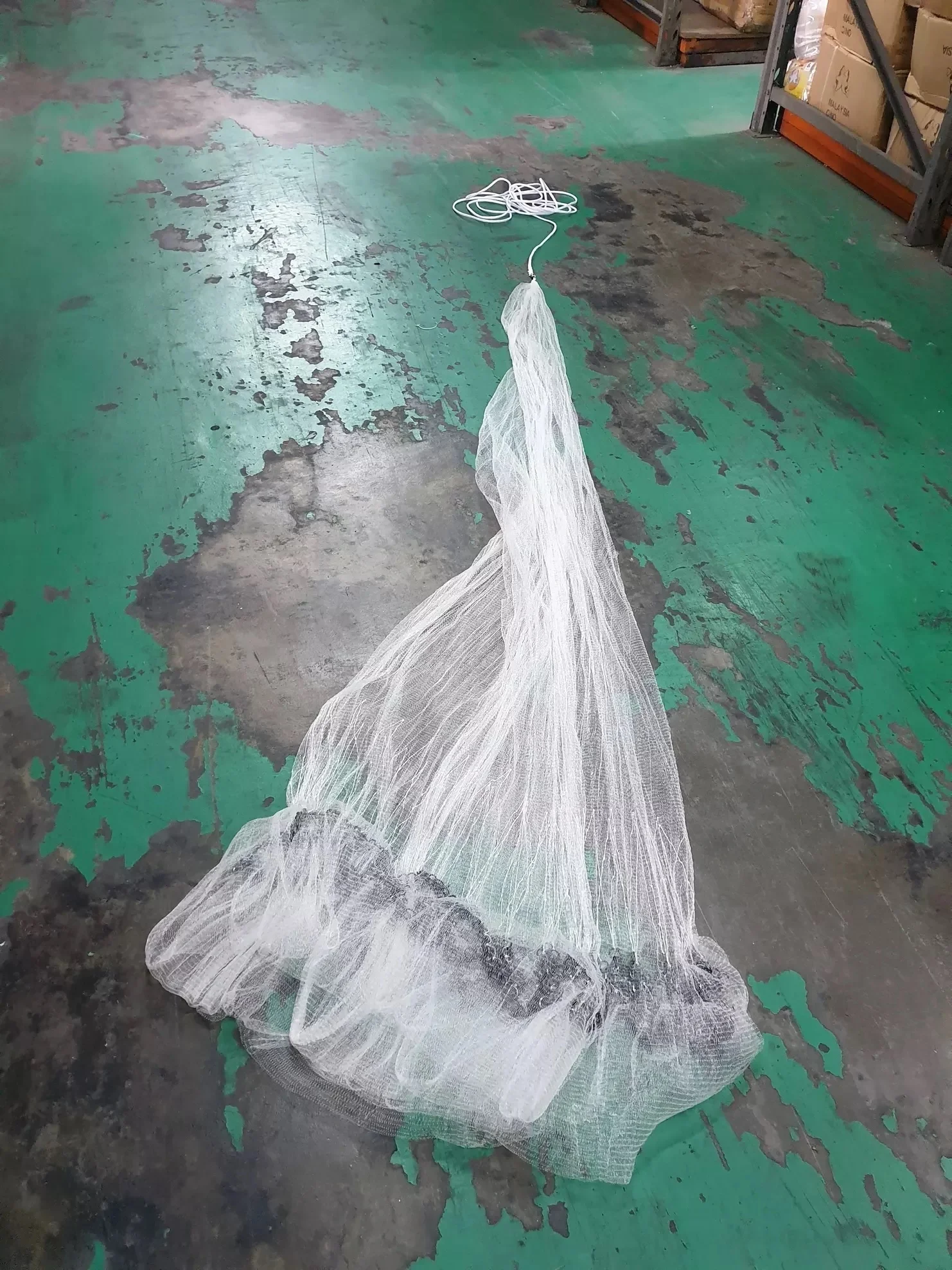 Свинцовая цепочка Cap Dua Ikan в японском стиле, кастинговая сеть Mono 0,35 мм x 1-1/2 дюйма x 6 футов-14 футов, цепочка для забрасывания (Jala rantai timah rantai)