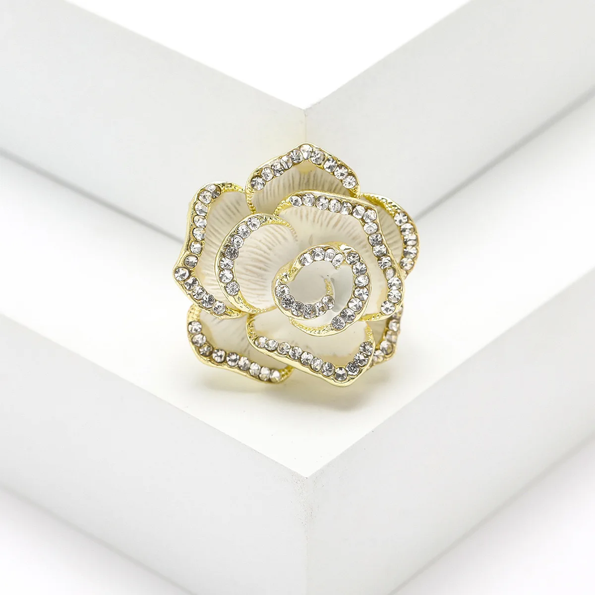 M3330 Fashion Floral Brooch Ladies Rose Flower Brooch Jewelry Wholesale