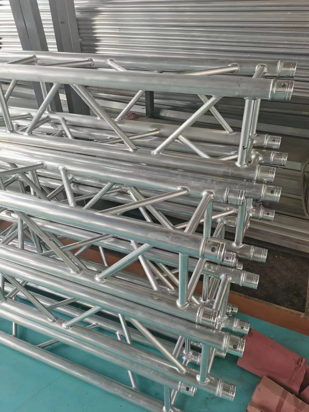 Exhibition stage display stand mobile stage lighting stand concert restaurant lighting truss hot sale