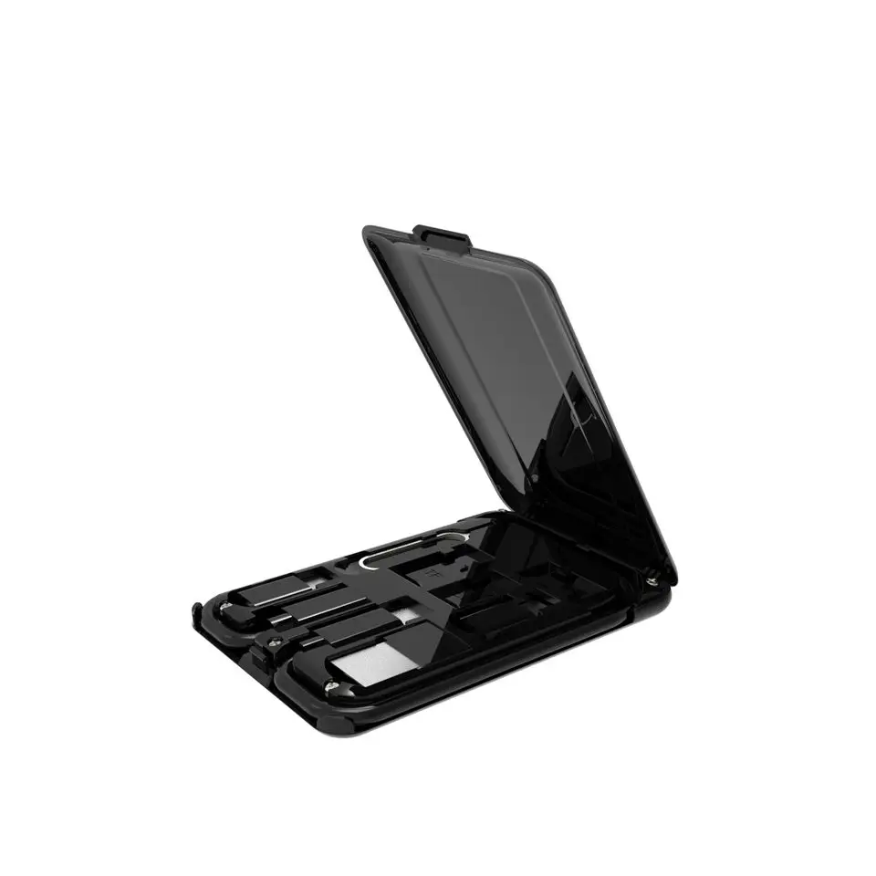 Trending Products Travel Multi Functional 7 in 1 Wireless Charger Fast Charging Adapter Card USB Cable Set